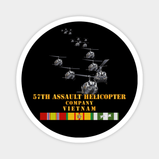 57th Assault Helicopter Co w VN SVC X 300 Magnet